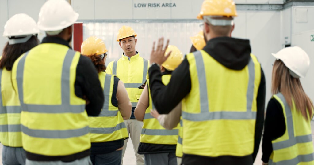 Construction toolbox talk & safety briefing